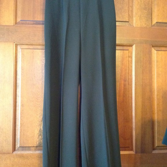 Danny and Nicole 2 PC Short Sleeved Pantsuit in dark Olive Green, size 10A - Picture 5 of 5